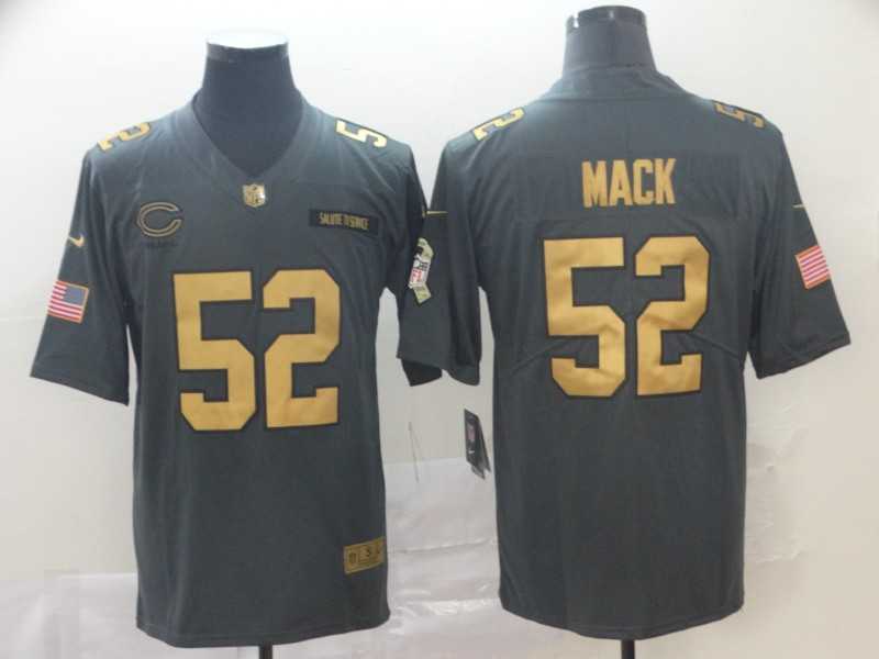 Nike Bears 52 Khalil Mack Olive Gold Salute To Service Limited Jersey,We sell and wholesale Nike Bears 52 Khalil Mack Olive Gold Salute To Service Limited Jersey on line form chian!